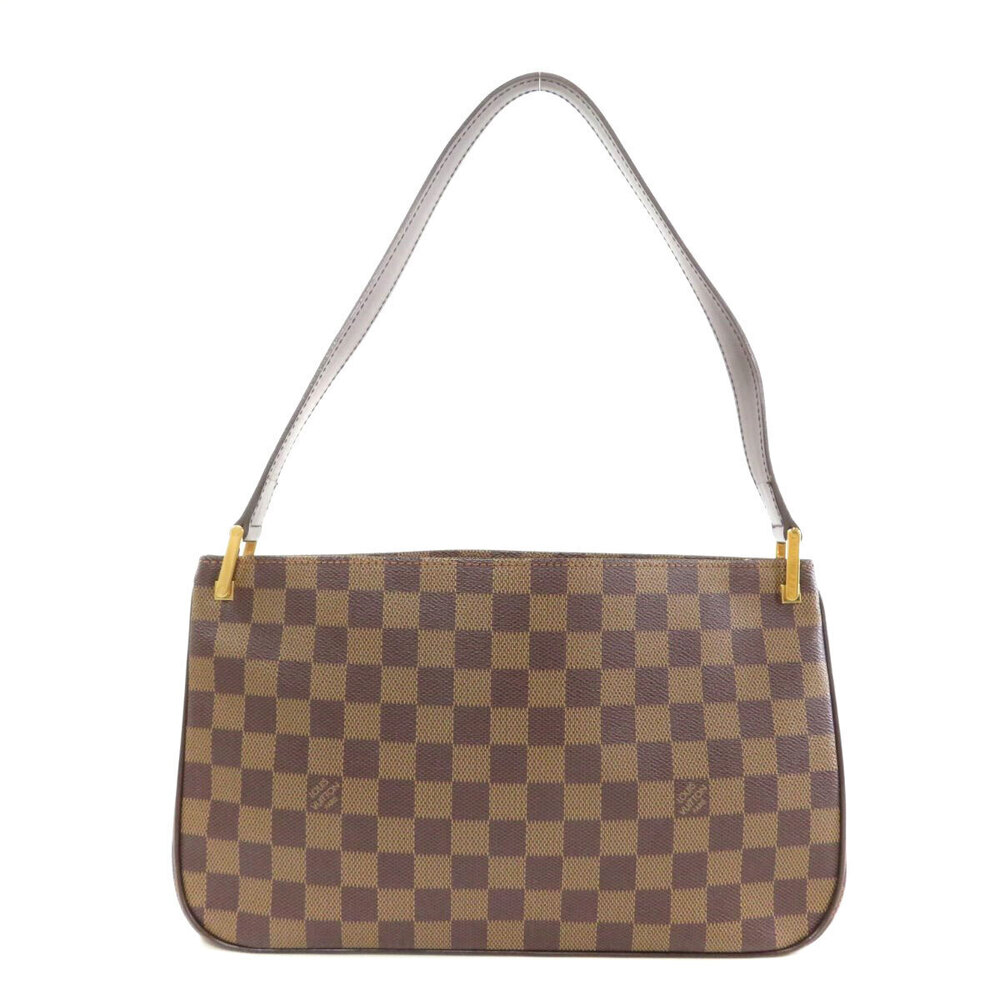 Louis Vuitton Shoulder Damier Aubagne Bag Canvas Brown